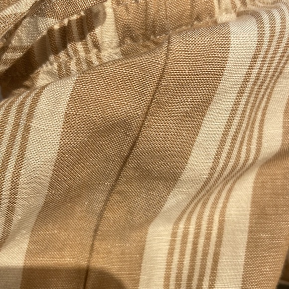 NWT Huston Stripe Tan Smocked Pants size XXL - Picture 6 of 6